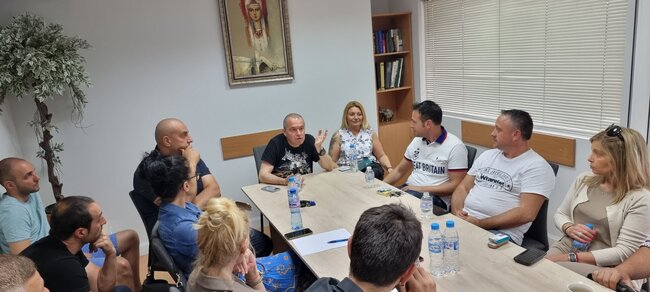 Тошко Йорданов се срещна с областната софийска структура на „Има Такъв Народ“
