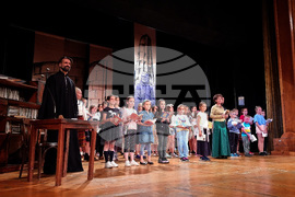 Банско - спектакъл - "Аз - Паисий" - репетиция