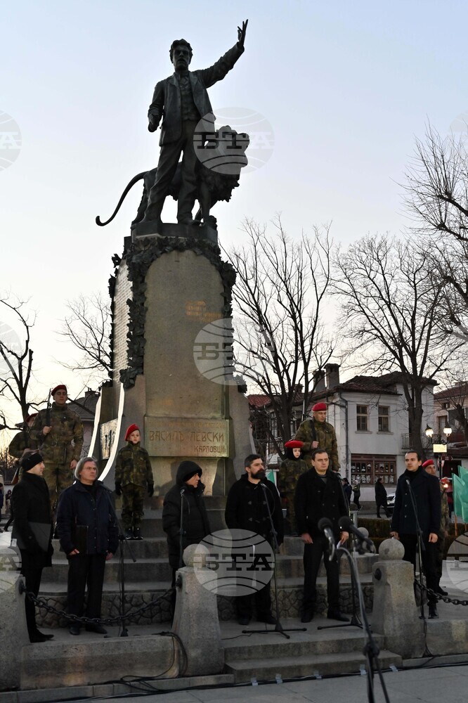 Karlovo Marks 189th Birth Anniversary of Freedom Fighter Vasil Levski, President Iotova to Deliver Address
