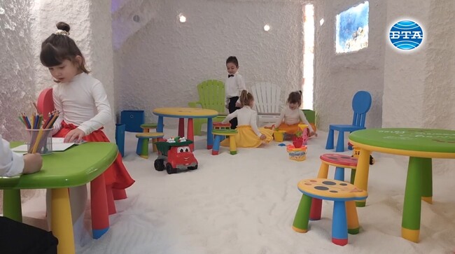 Детска градина „Детелина“ е първата в Община Разград със собствена солна стая