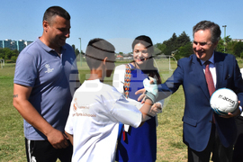 Видин- посланик на Испания - училище на Фондация „Реал Мадрид“