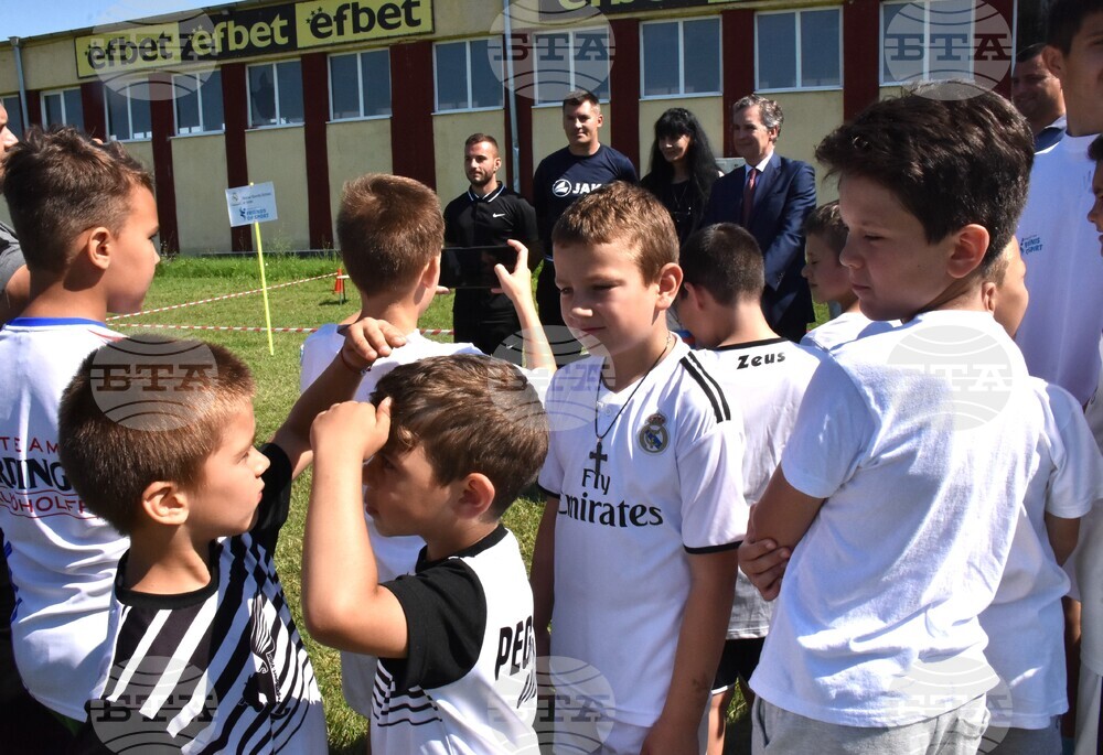 Видин- посланик на Испания - училище на Фондация „Реал Мадрид“