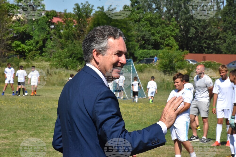 Видин- посланик на Испания - училище на Фондация „Реал Мадрид“