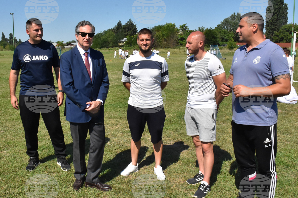 Видин- посланик на Испания - училище на Фондация „Реал Мадрид“