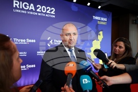 Латвия - Румен Радев - брифинг