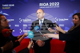 Латвия - Румен Радев - брифинг