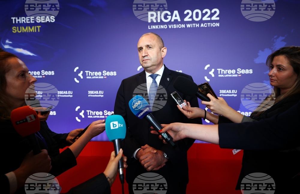 Латвия - Румен Радев - брифинг