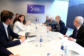 Латвия - Румен Радев - Каталин Новак - среща