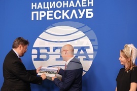 Национален пресклуб - БТА - Tazpit Press Service - споразумение - подписване