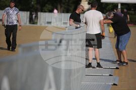  Народно събрание - ограда - монтаж