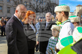Румен Радев - Илияна Йотова - Васил Левски - почит