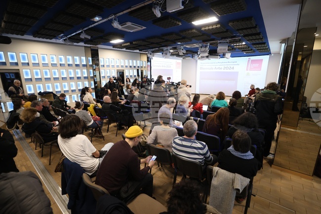 БТА - зала "МаксиМ" - Венецианското биенале за изкуство 2024 - пресконференция