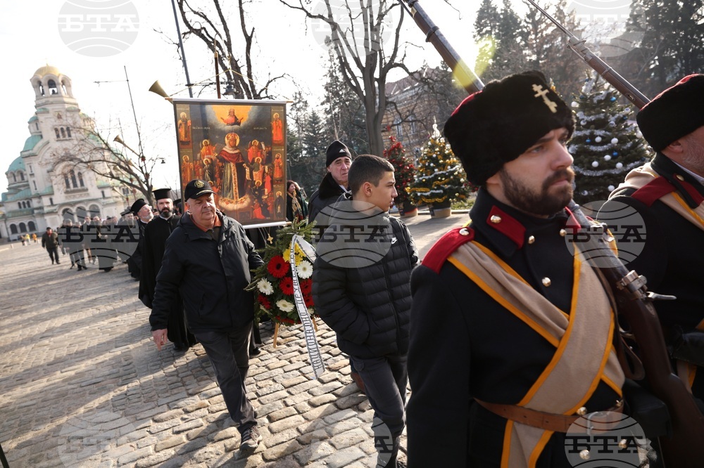 Храм „Св. Неделя“ - литийно шествие - 146 години от освобождението на София