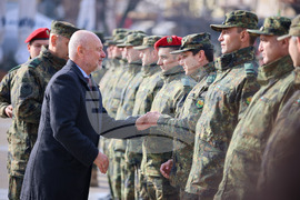 Благоевград - КФОР - контингент - посрещане