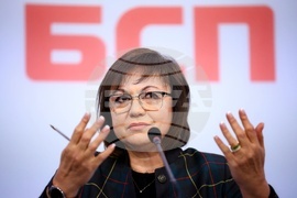 БСП - пресконференция - Корнелия Нинова