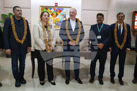 Република Индия - Росен Желязков - посещение - посрещане