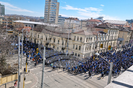 ПФК Левски - шествие