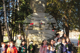 Разград - Васил Левски - почит