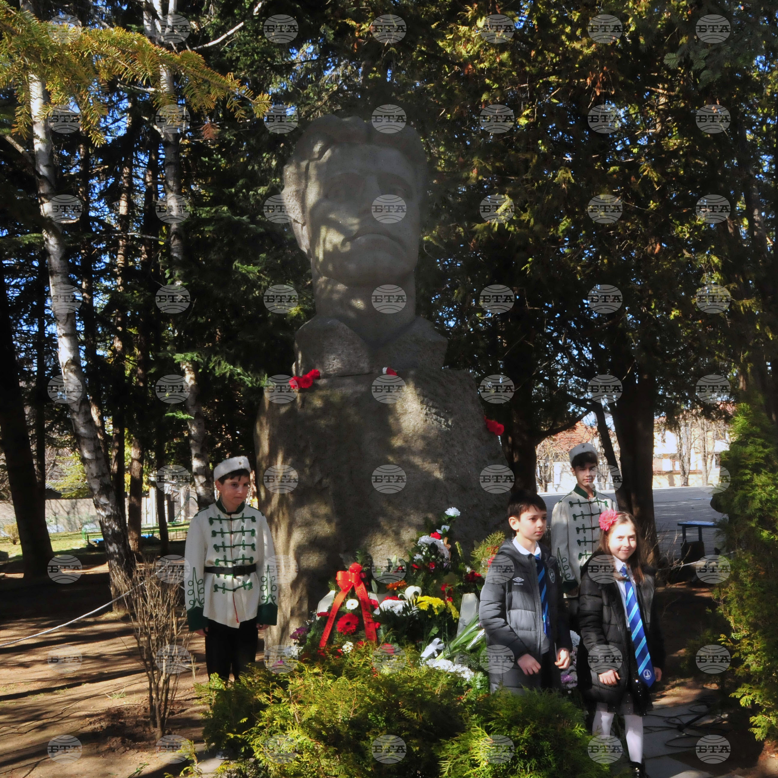 Разград - Васил Левски - почит