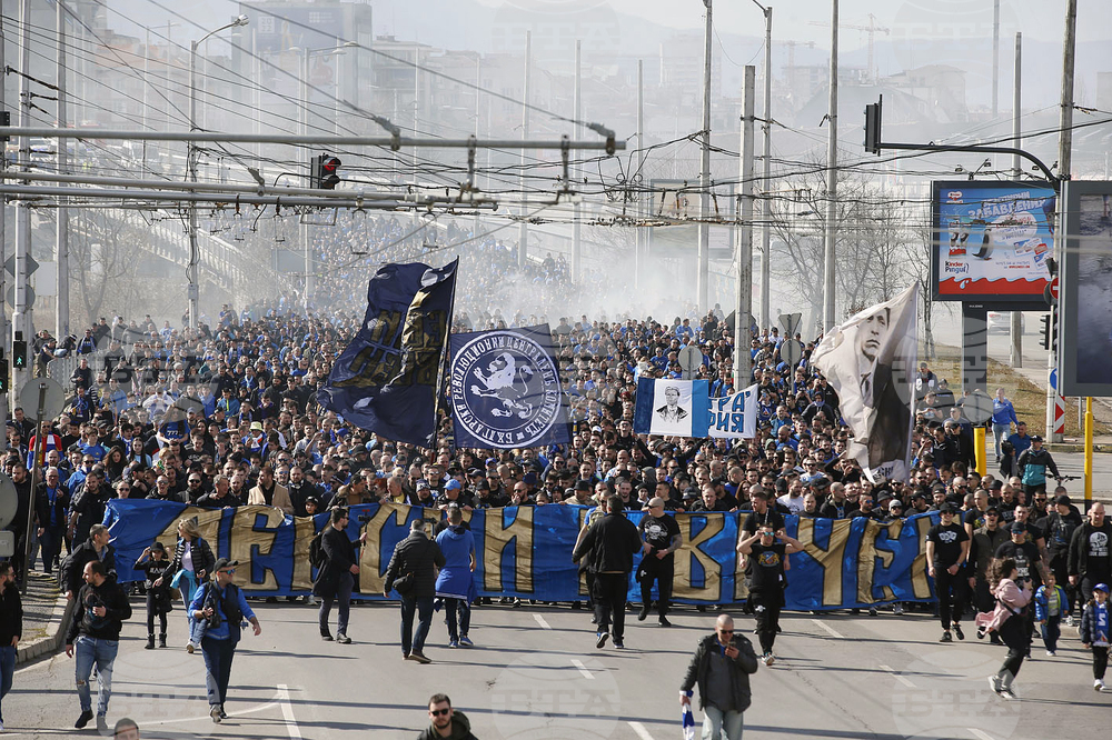 ПФК Левски - шествие