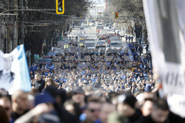 ПФК Левски - шествие