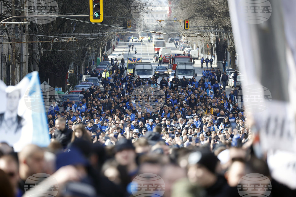ПФК Левски - шествие