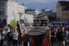 Правителство - подкрепа - демонстрация