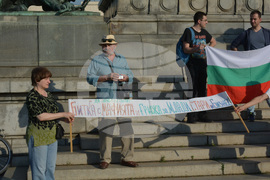 Русе - протест в подкрепа на правителството