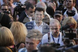 Правителство - подкрепа - демонстрация