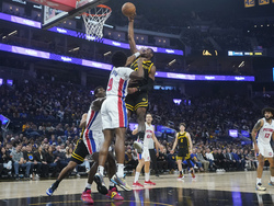 Pistons Warriors Basketball