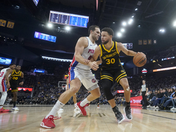 Pistons Warriors Basketball