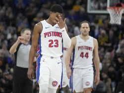 Pistons Warriors Basketball