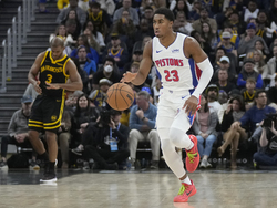 Pistons Warriors Basketball