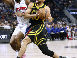 Pistons Warriors Basketball