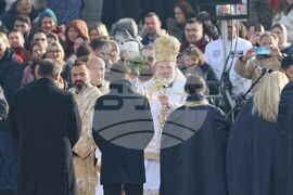 Богоявление - Богоявленски водосвет - бойни знамена - освещаване