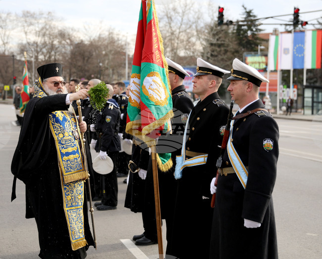 Варна - Богоявление - бойни знамена - освещаване