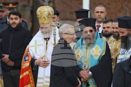 Богоявление - Богоявленски водосвет - бойни знамена - освещаване