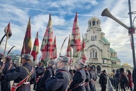 Богоявление - Богоявленски водосвет - бойни знамена - освещаване