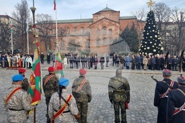 Богоявление - Богоявленски водосвет - бойни знамена - освещаване