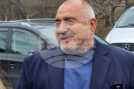 Село Медвен - Бойко Борисов - брифинг