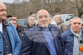 Село Медвен - Бойко Борисов - брифинг