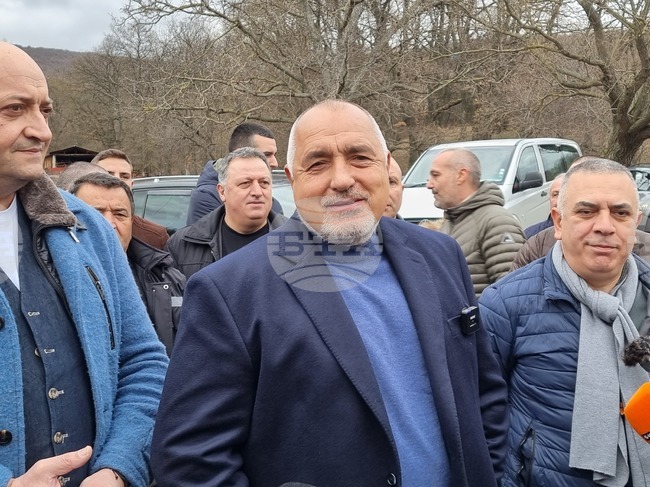 Село Медвен - Бойко Борисов - брифинг