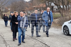 Село Медвен - Бойко Борисов - брифинг