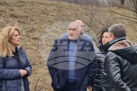 Село Медвен - Бойко Борисов - брифинг