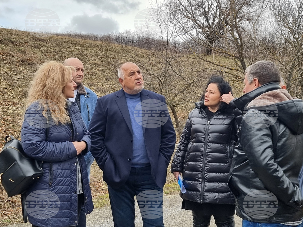 Село Медвен - Бойко Борисов - брифинг