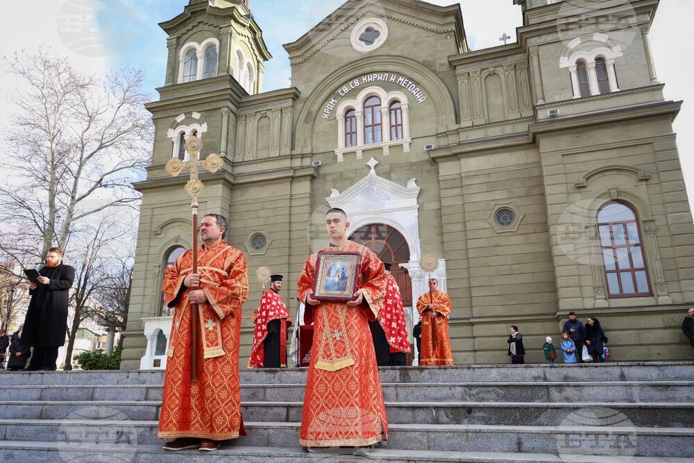 Бургас - Богоявление - водосвет - литийно шествие