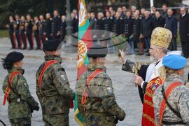 Богоявление - Богоявленски водосвет - бойни знамена - освещаване