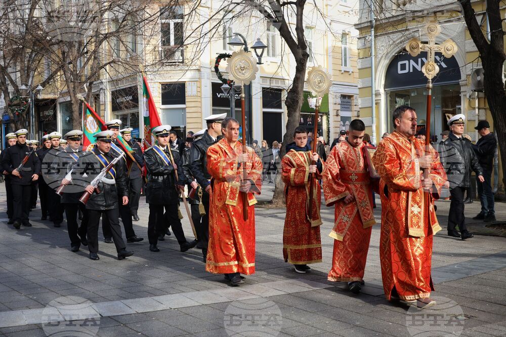 Бургас - Богоявление - водосвет - литийно шествие