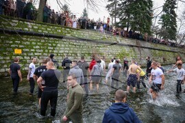 Благоевград - Богоявление - спасяване на Светия кръст