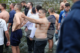 Благоевград - Богоявление - спасяване на Светия кръст